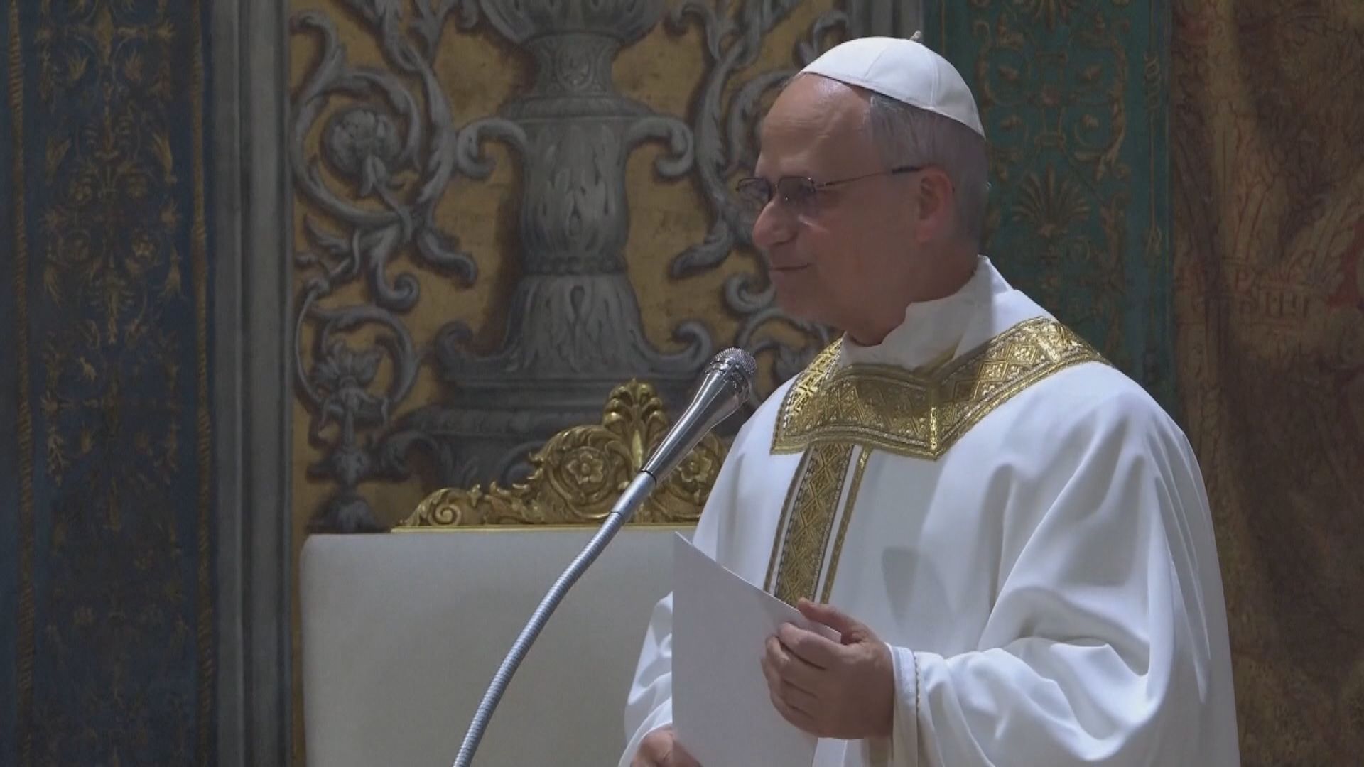 教宗良十四世主持彌撒　冀教會成燈塔照亮黑夜