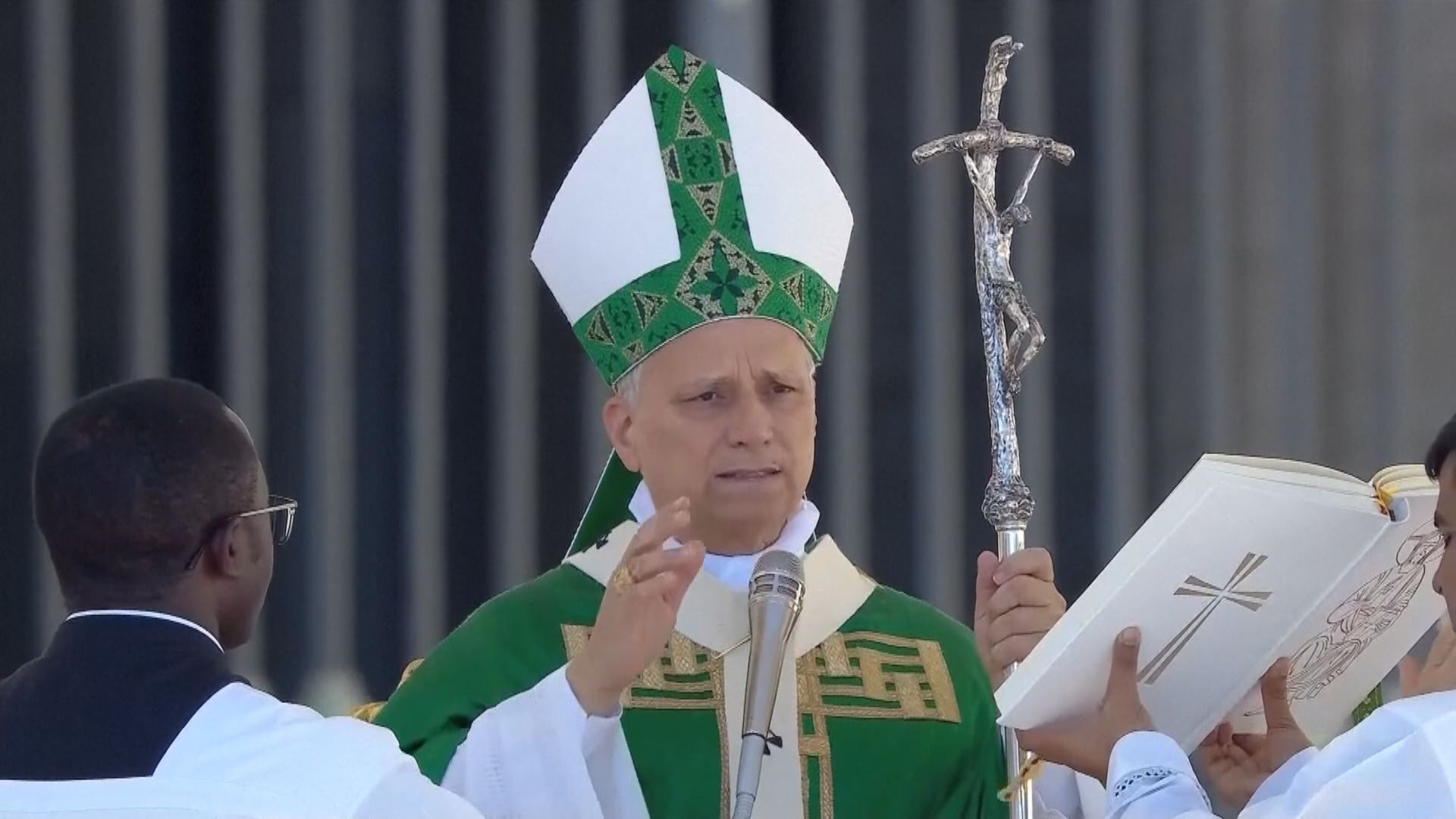 教宗彌撒提到香港等地風災　稱會為災民禱告