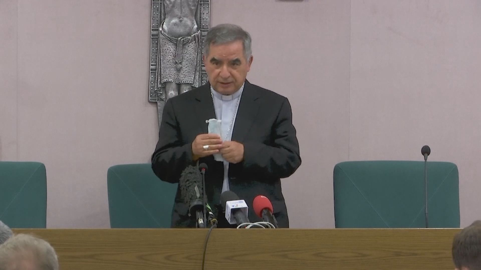 教宗前顧問貝丘挪用公款罪成判囚5年半