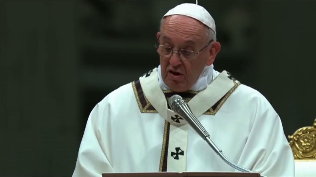 教宗方濟各籲各方關注難民問題