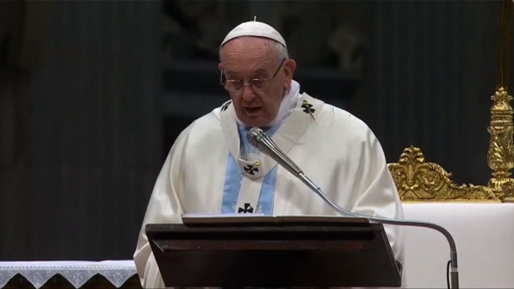 教宗籲世人拋棄無用的包袱