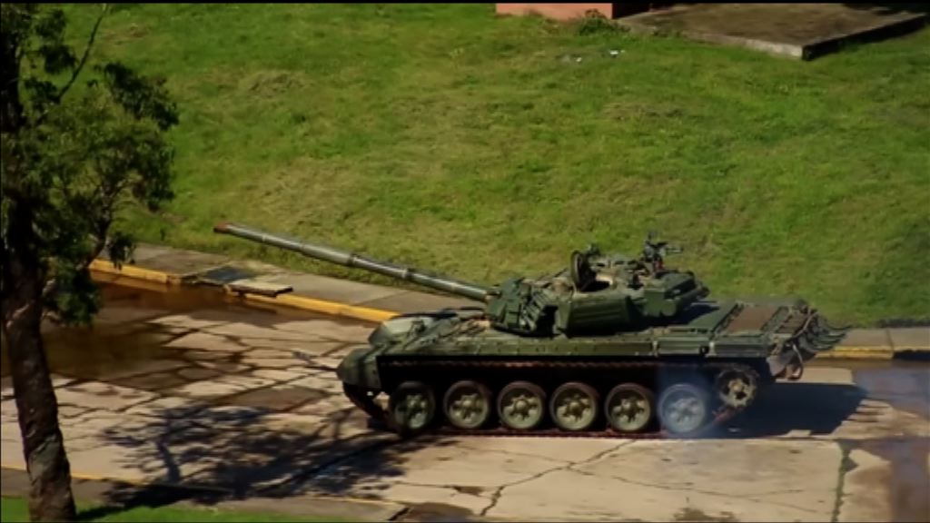 委內瑞拉鎮壓武裝政變多人被捕