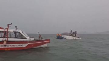 越南下龍灣發生觀光船翻沉釀最少34人死　仍有多人失蹤