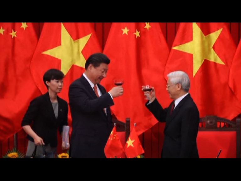 習近平冀中越管控海上分歧