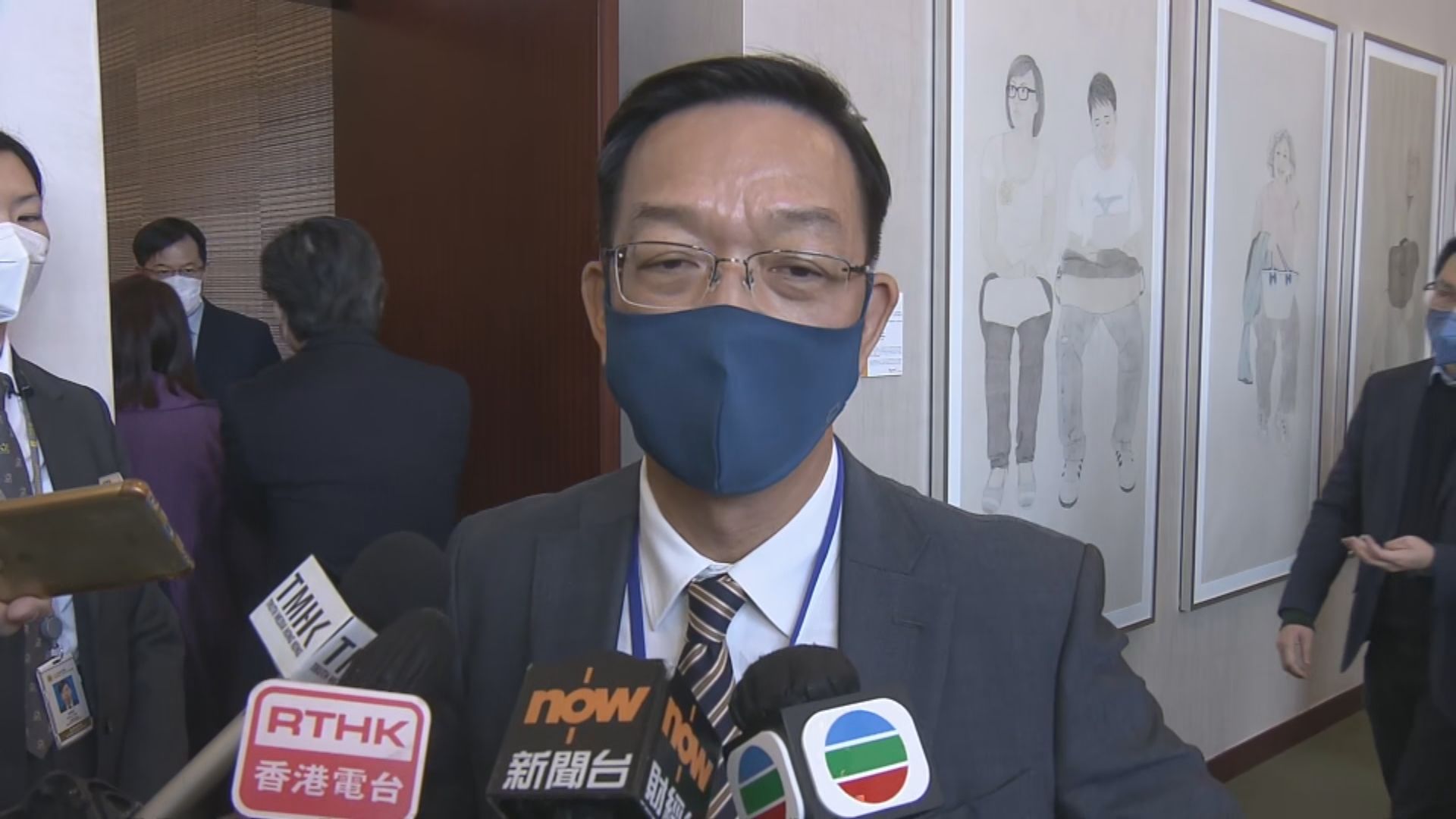 劉業強：部分僭建難以清拆　冀告一段落