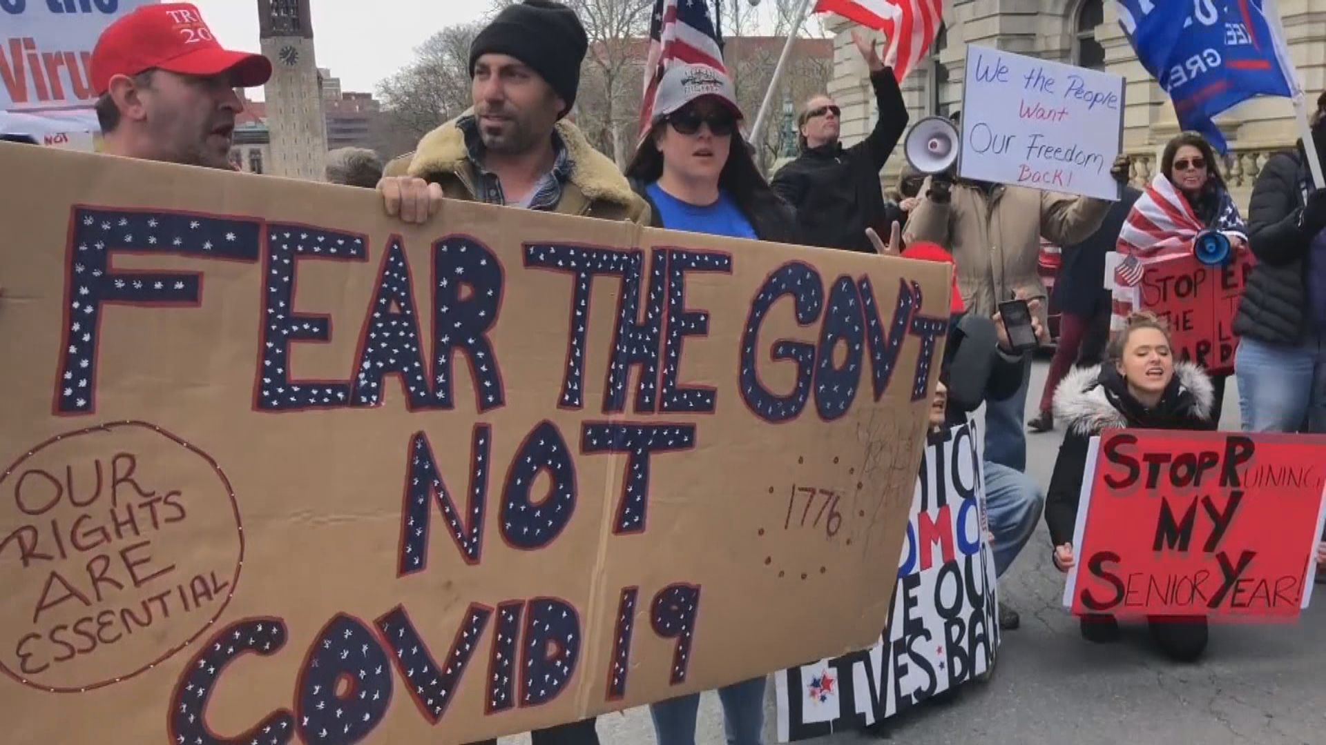 美國保守組織訴諸法庭尋求解除防疫令