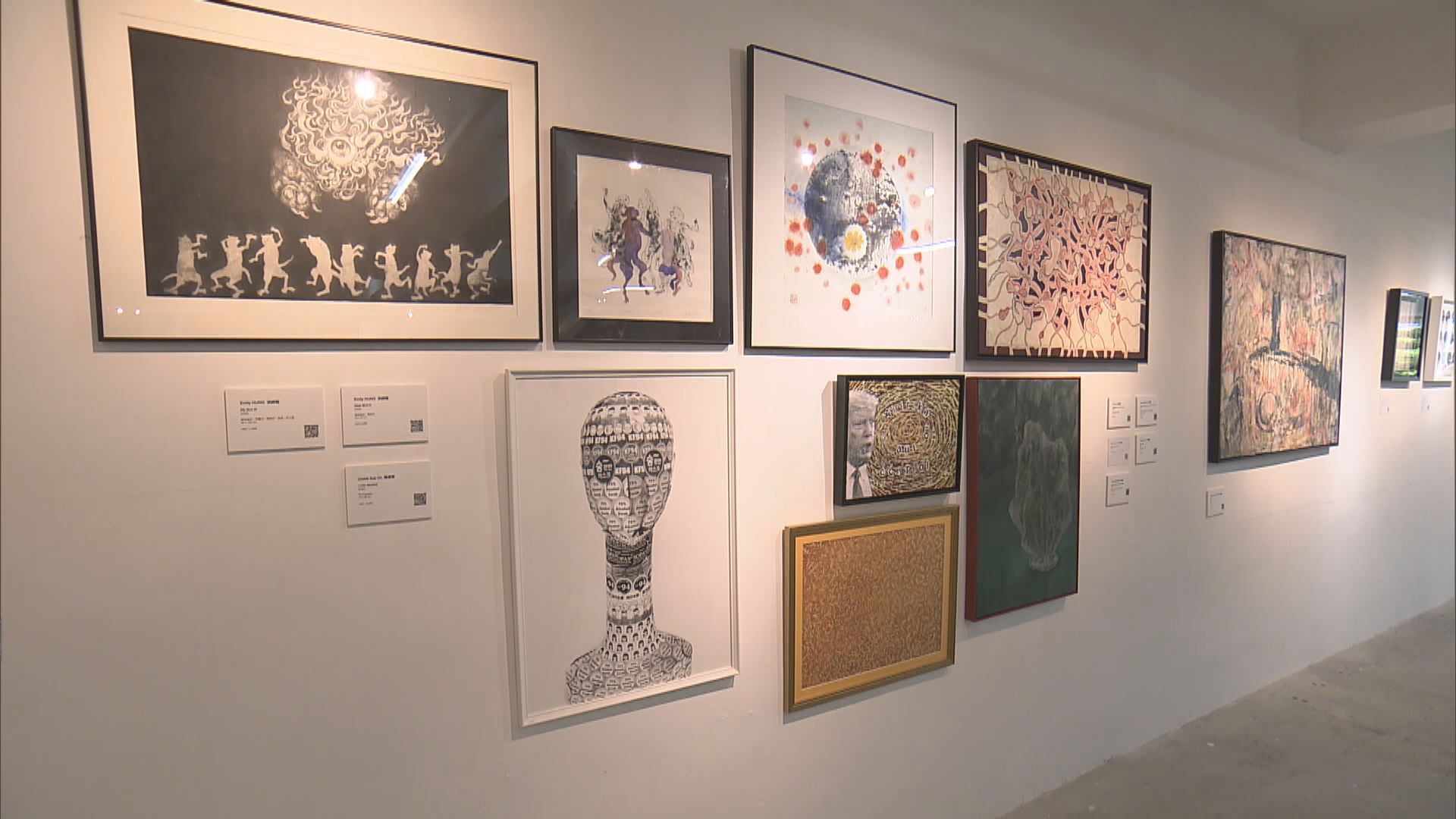 抗疫藝術展　藝術家反思疫情下周遭發生的事