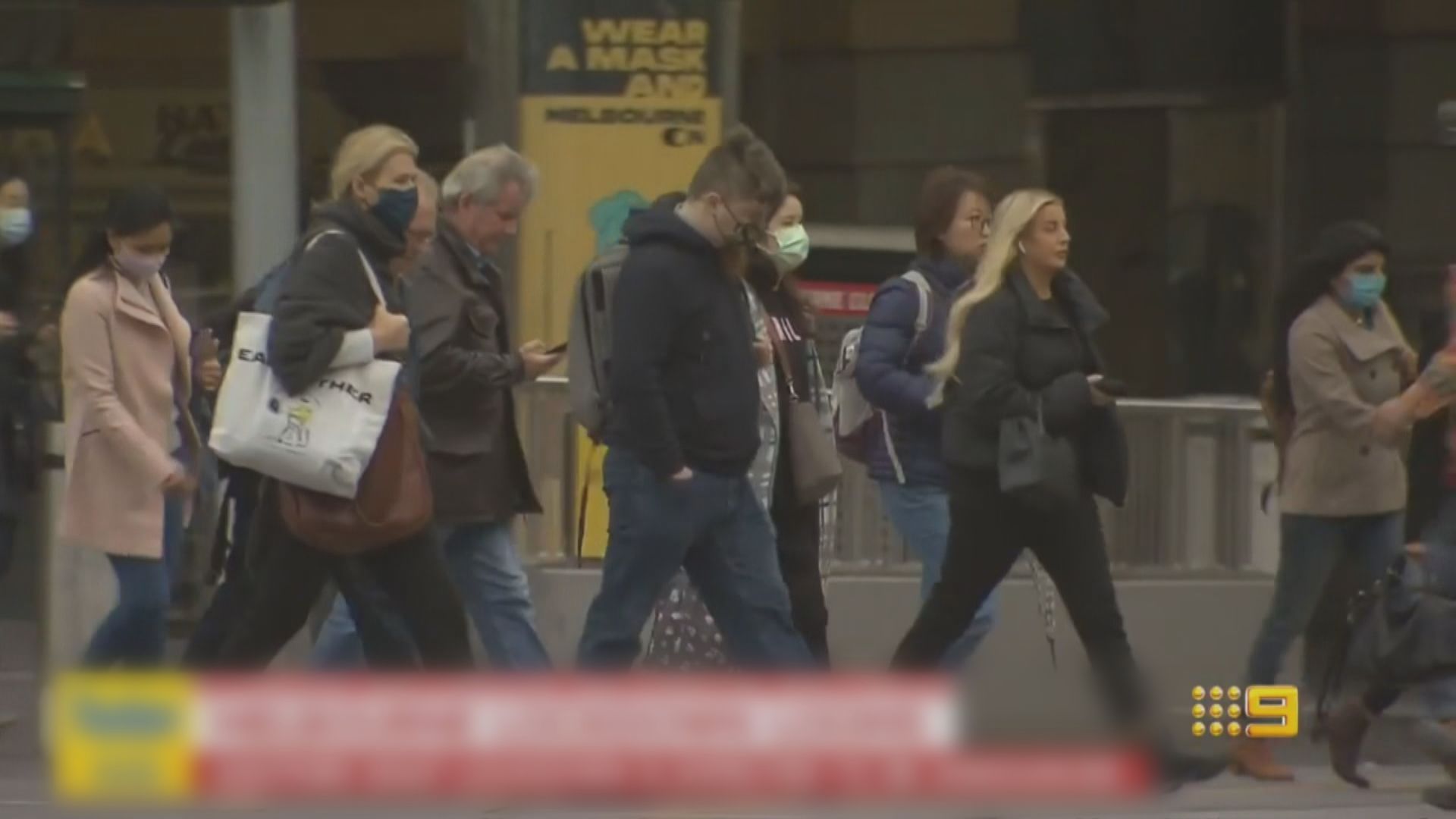 澳洲維多利亞州封城一星期並強制戴口罩