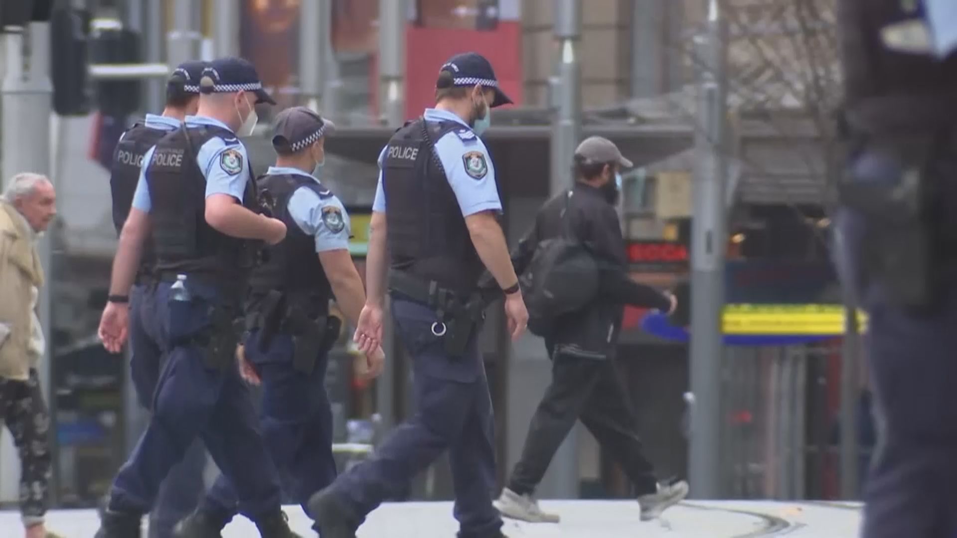 澳洲新南威爾士州動員過千軍警就防疫措施執法