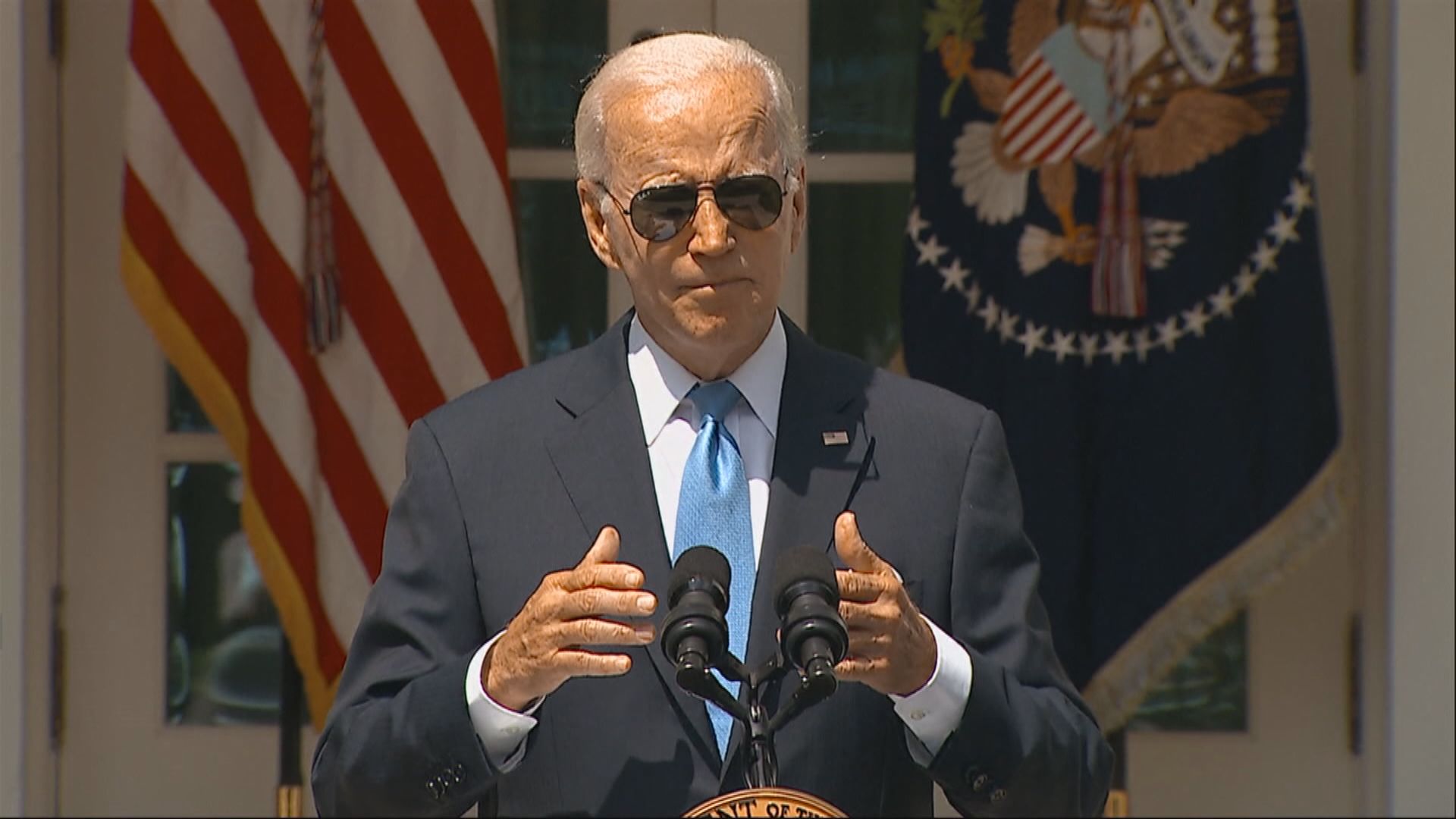 拜登連續第二天新冠病毒檢測呈陽性