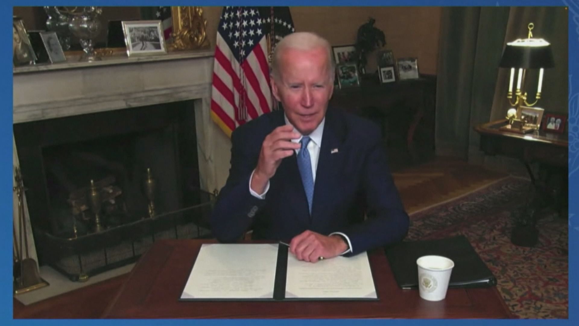 白宮醫生指拜登病毒檢測已轉陰但會繼續隔離