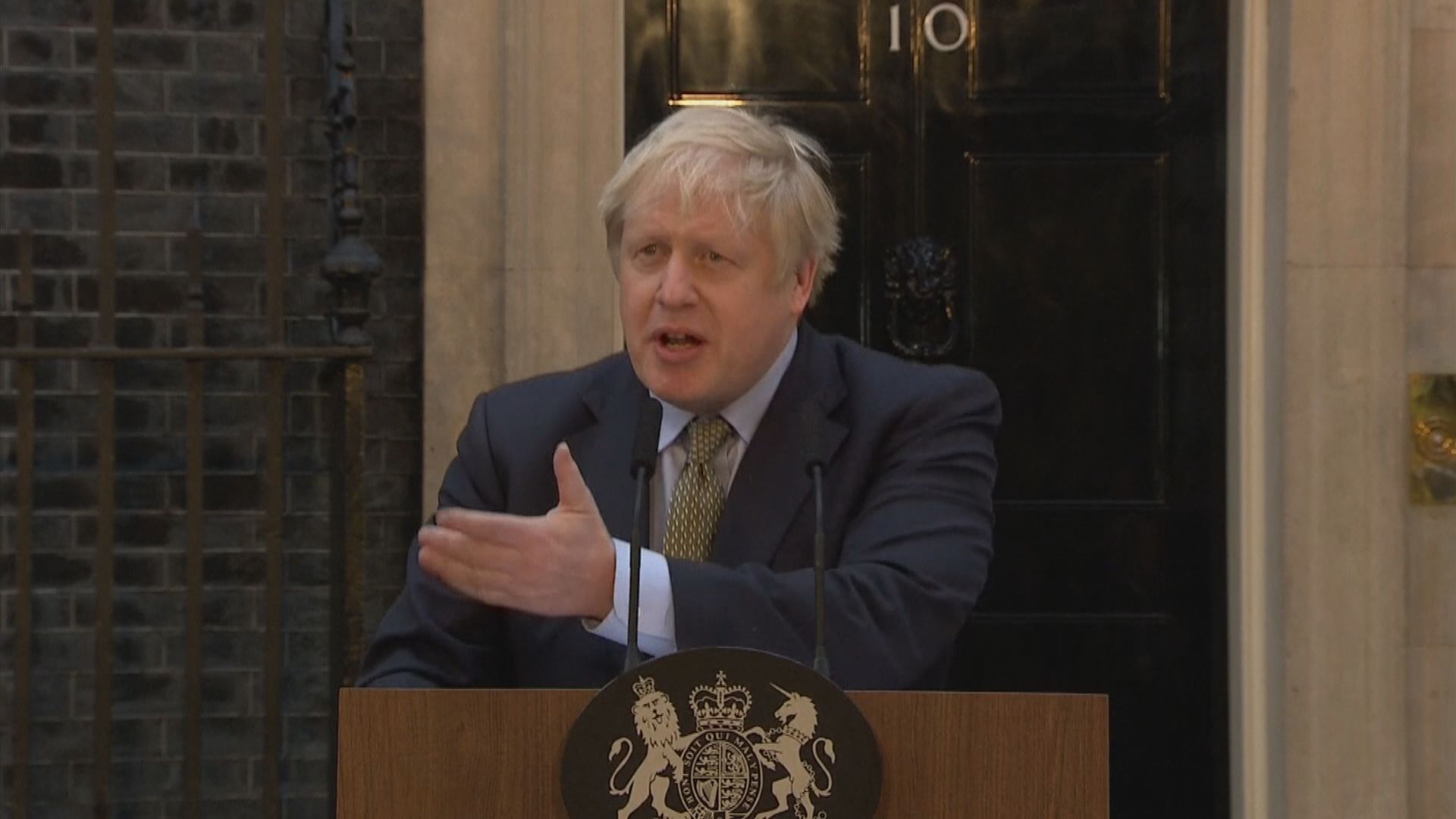 約翰遜曾接觸確診患者　正自我隔離