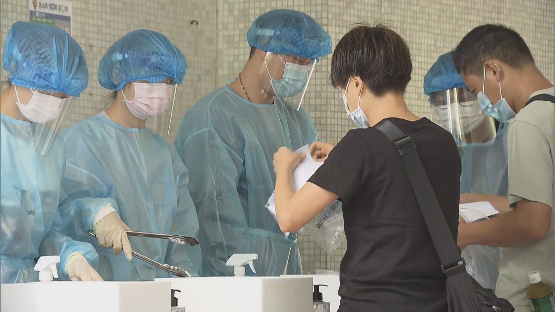 社區檢測計劃收回超過三萬份樣本　一人確診