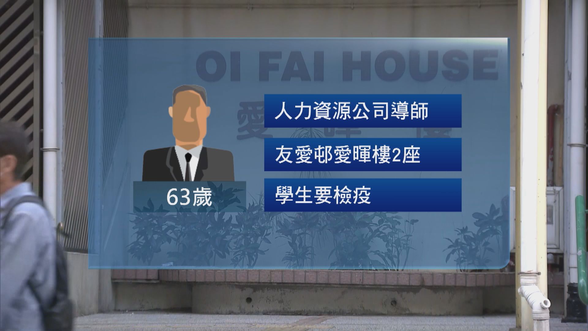 源頭不明個案　其中四患者均居於屯門