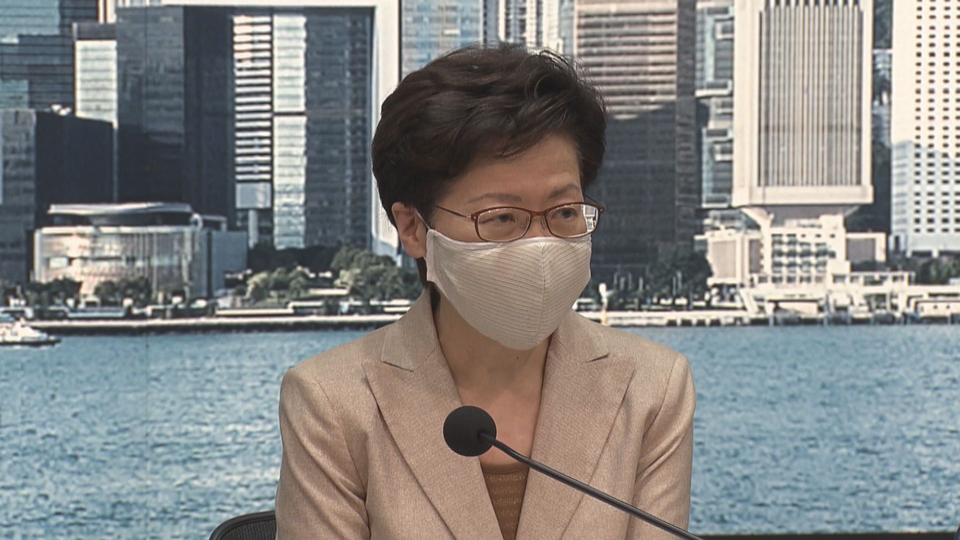 林鄭：居家令或禁足令影響深遠　不會貿然引用