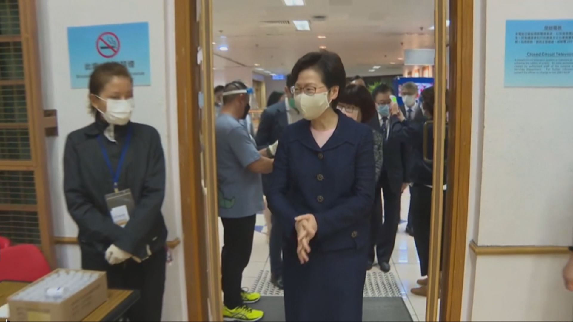 林鄭︰重複檢測幾百宗　估計個別有需要