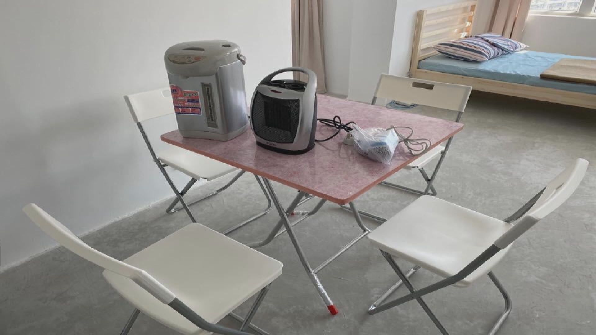 政府已準備駿洋邨檢疫中心單位基本設施