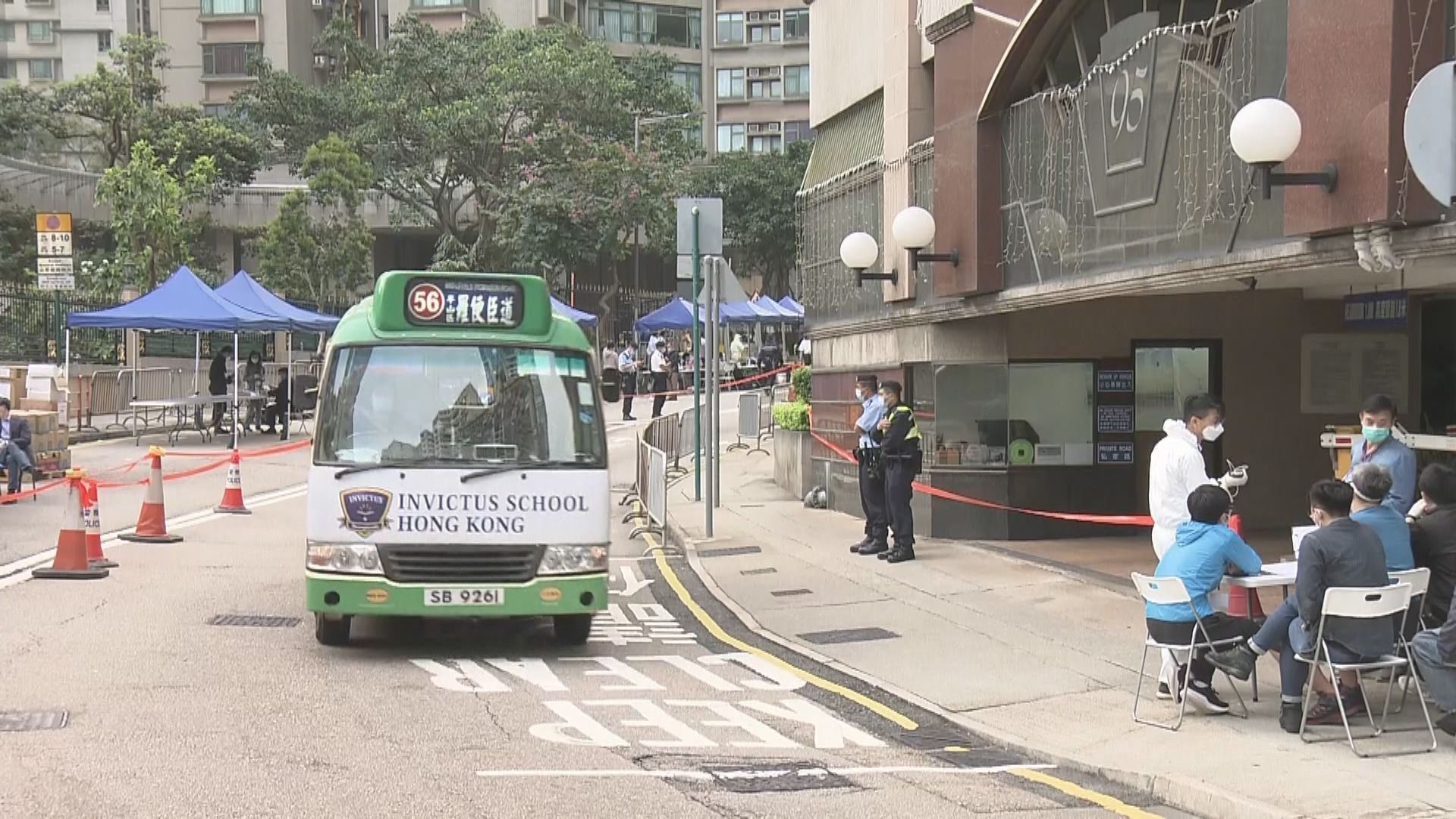 中西區雍景臺及殷樺花園強檢完成　無人確診