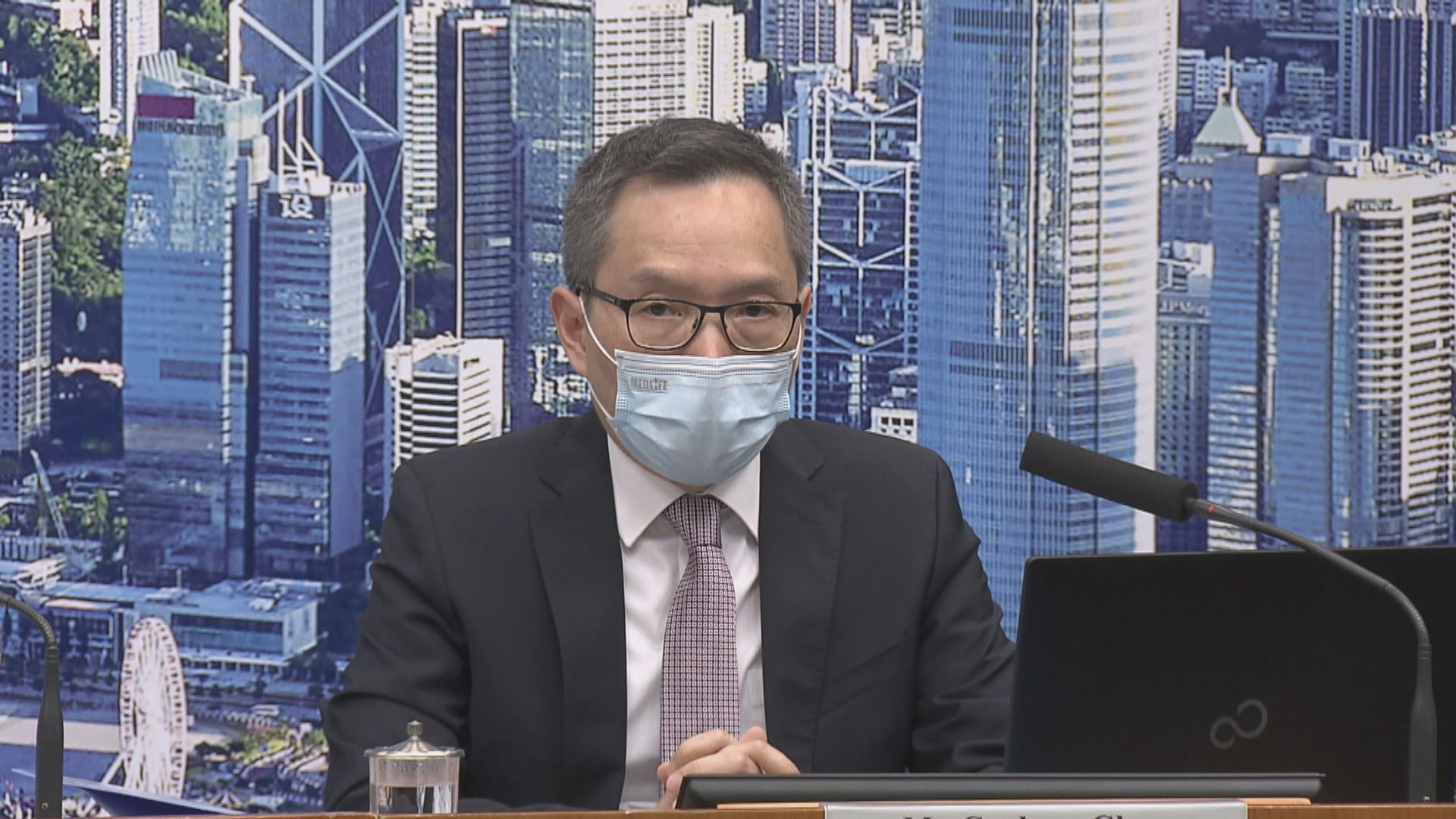 政府物流服務署署長陳嘉信快測陽性須隔離