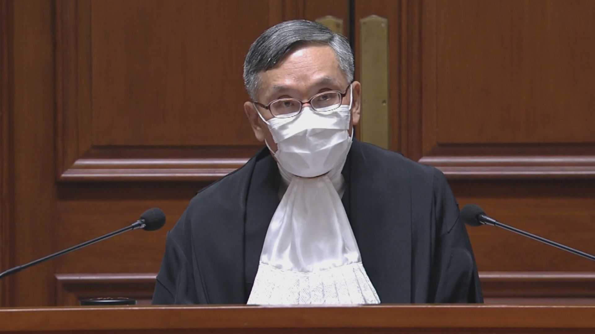 終院首席法官張舉能確診新冠病毒