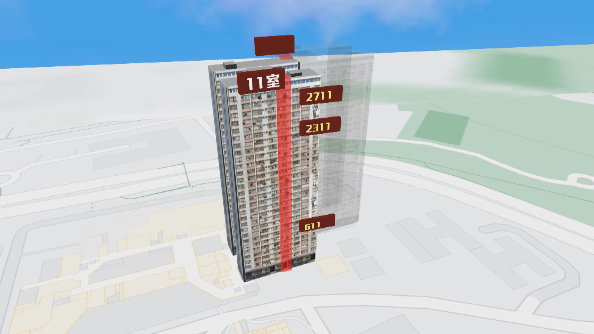 彩雲邨長波樓涉垂直與橫向傳播　62戶居民須撤離