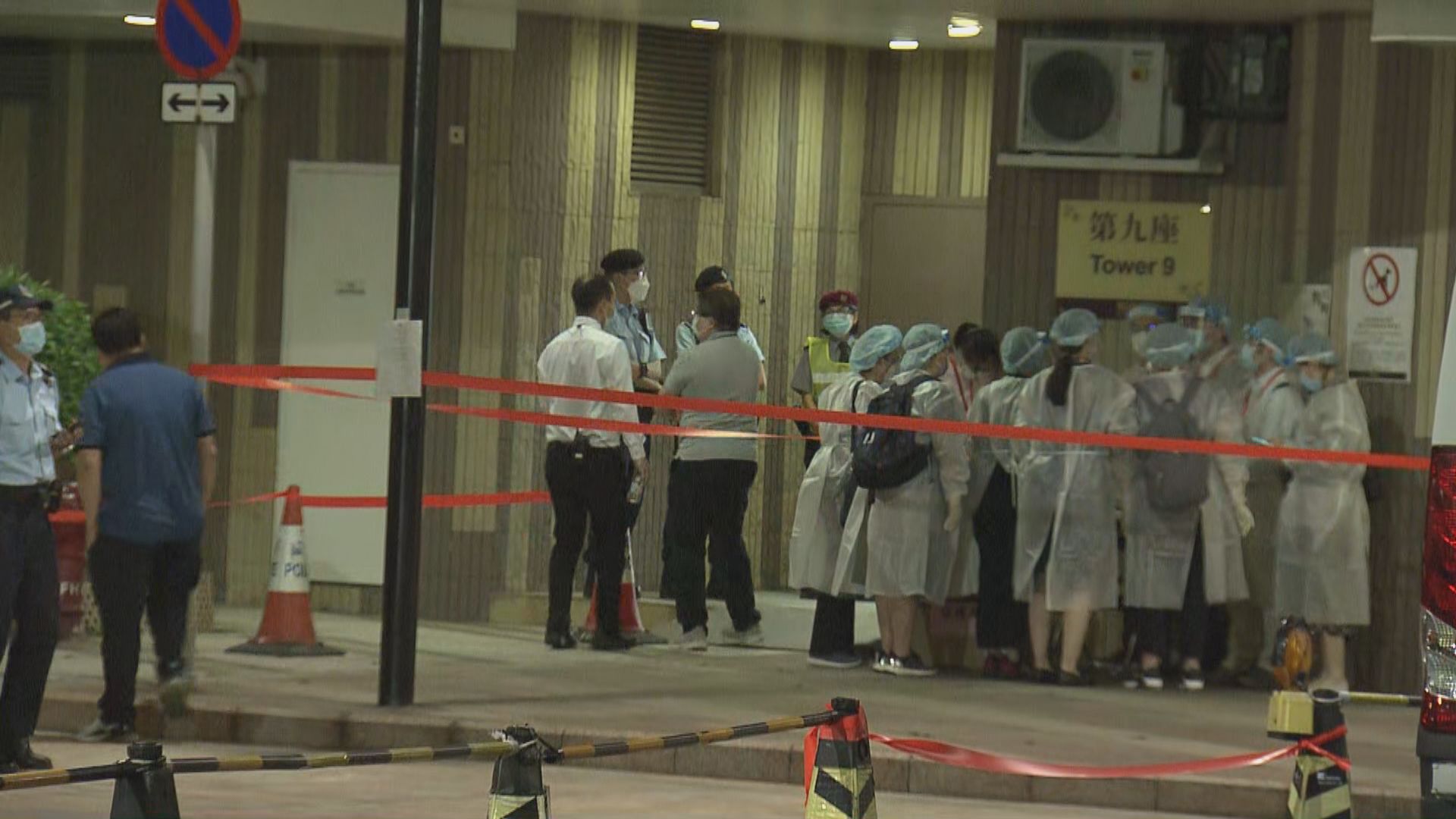 政府圍封將軍澳日出康城領凱第9座強檢