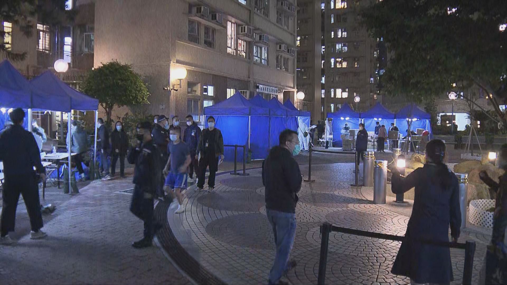 北角、鴨脷洲、跑馬地晚上有大廈被圍封強檢