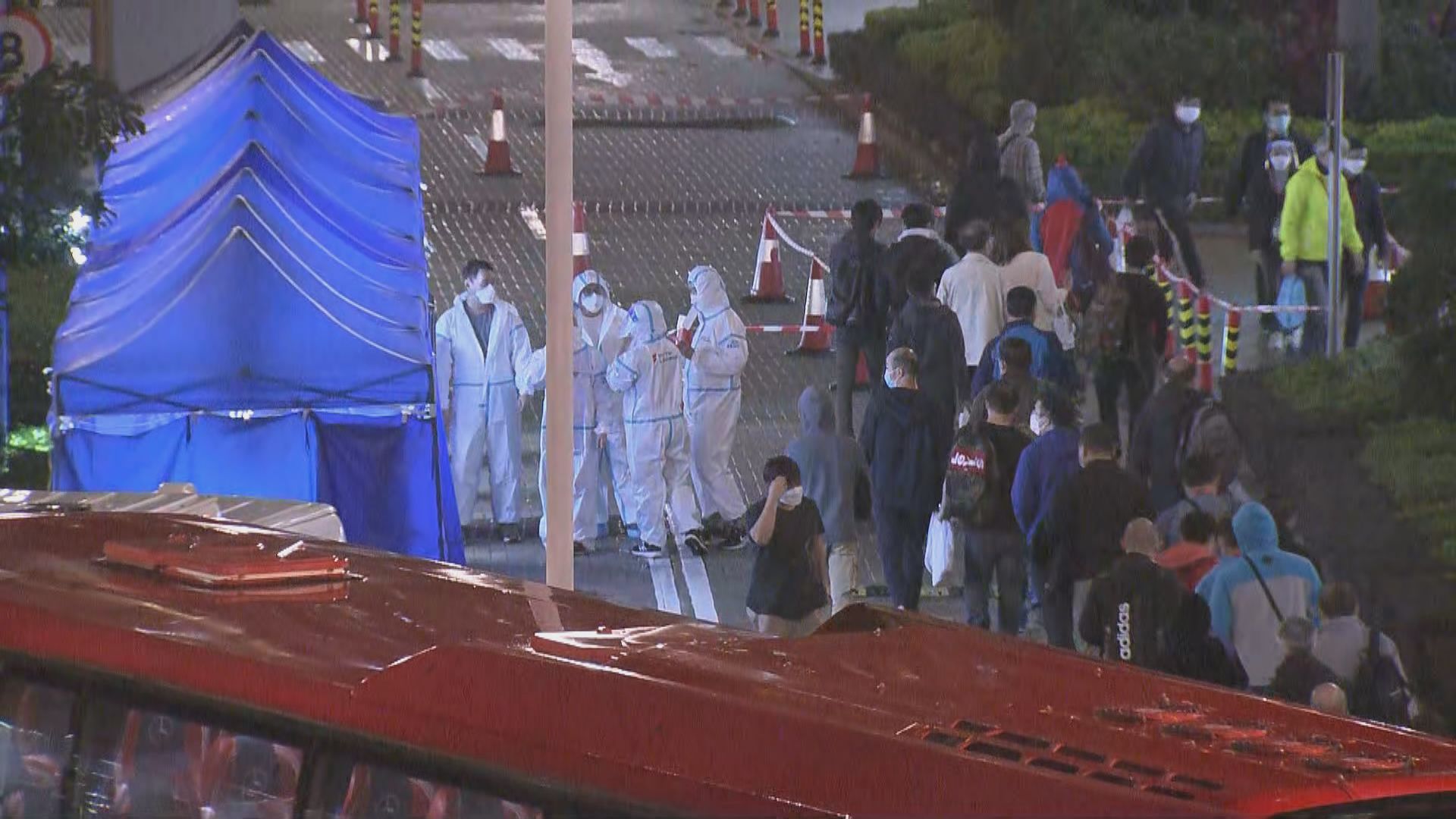 東涌影岸‧紅A座圍封強檢　居民須接受強制檢測