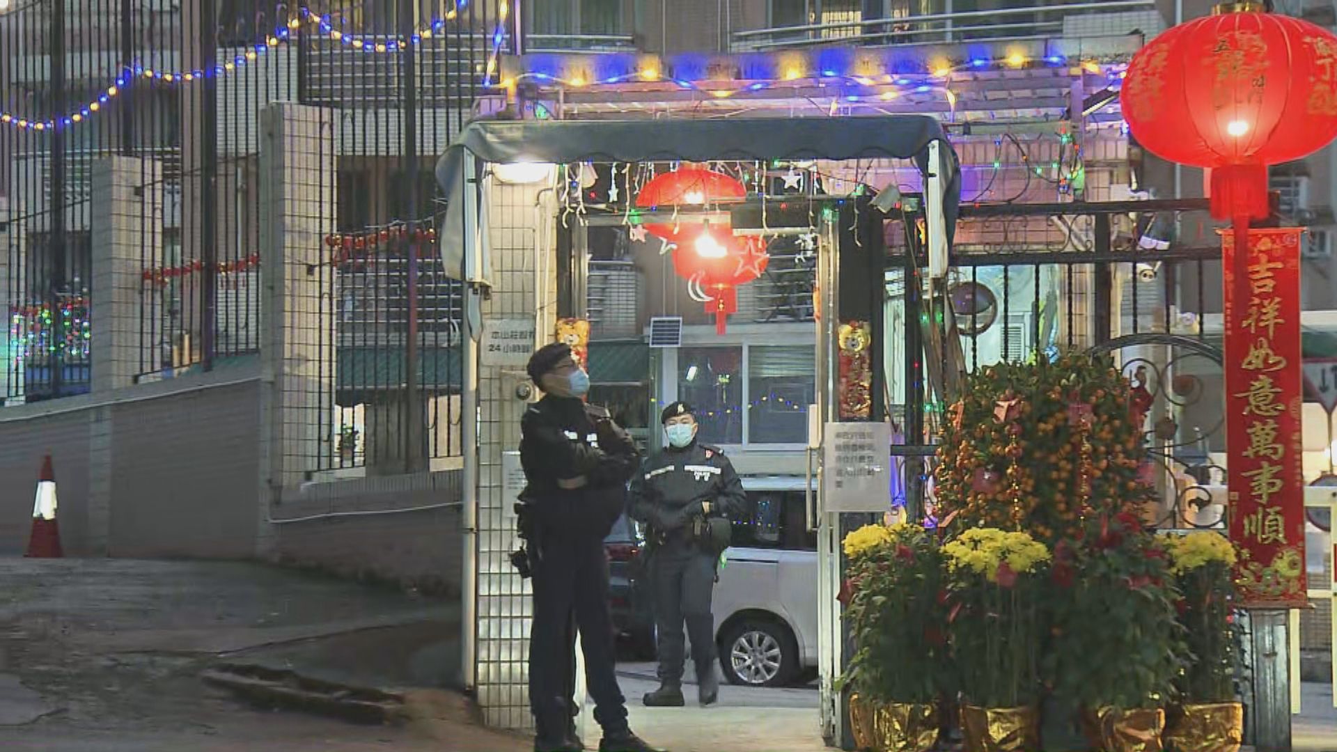 政府圍封強檢大埔太湖山莊