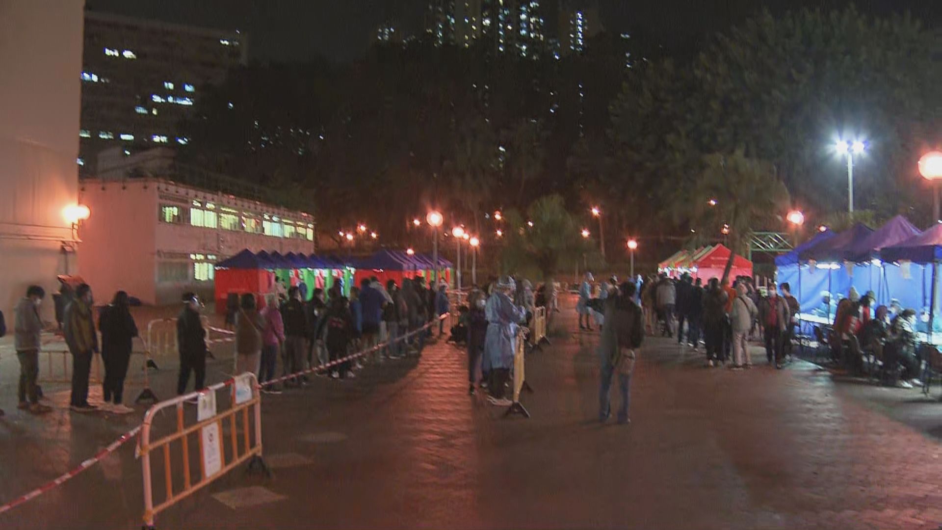 沙田新翠邨及屯門大興邨共四棟樓宇被圍封　居民須接受檢測