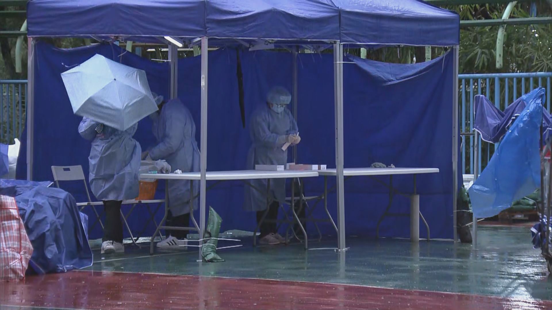 沙田博康邨博達樓圍封強檢