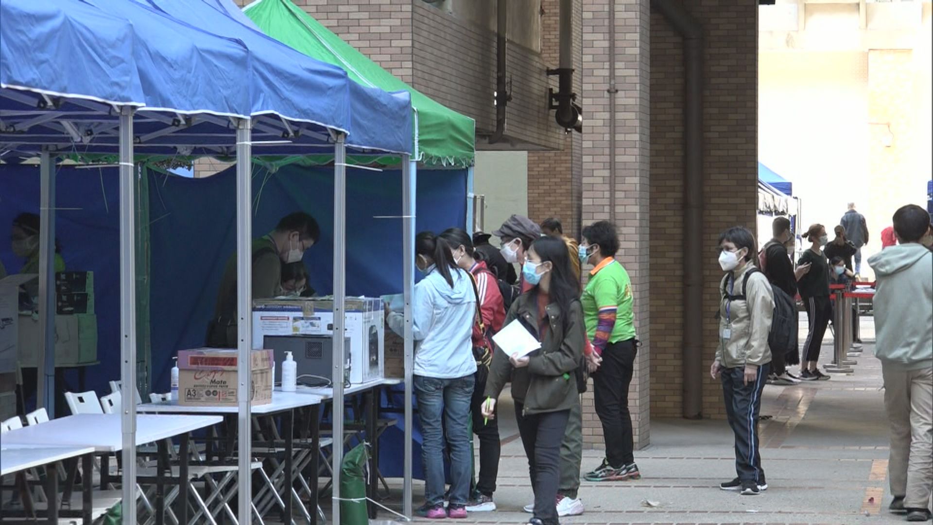 屯門、天水圍、美孚及觀塘多座大廈圍封強檢
