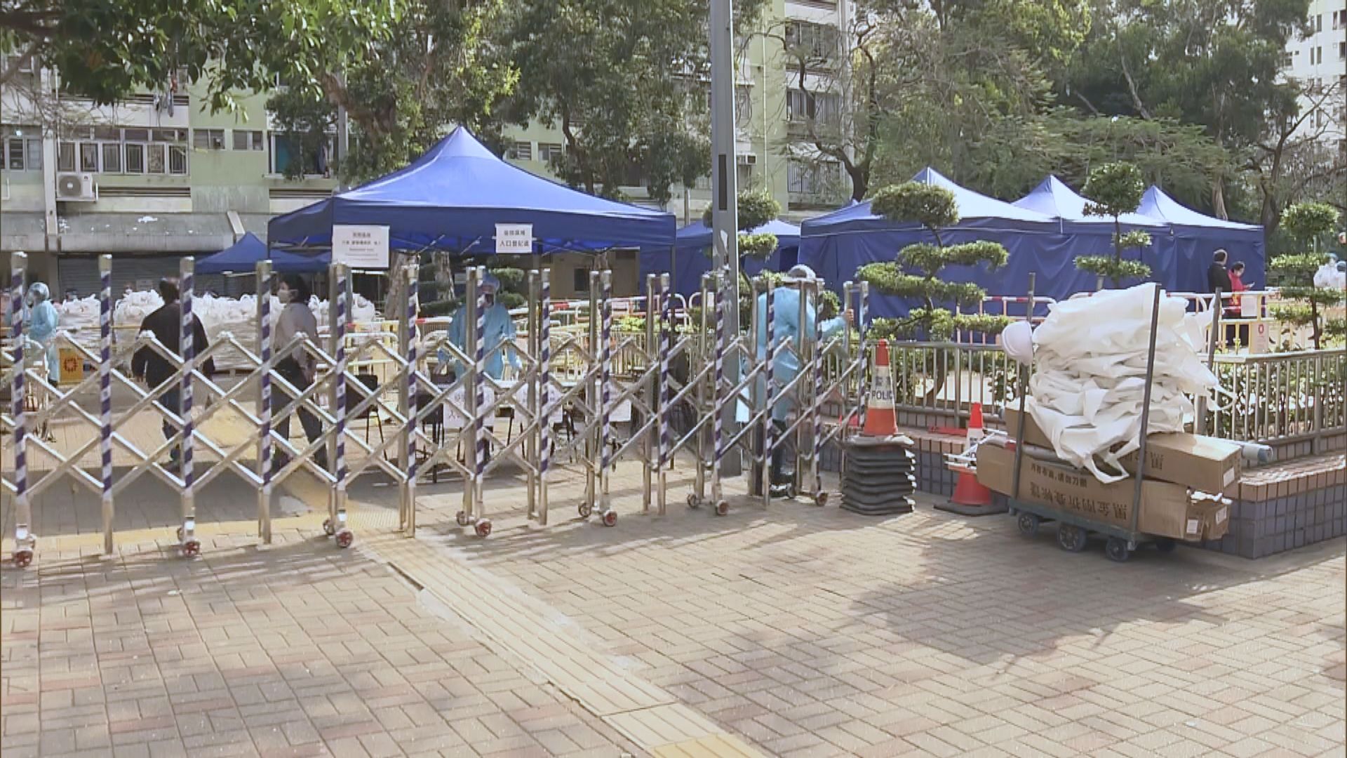 多區屋邨污水樣本陽性　須圍封強檢