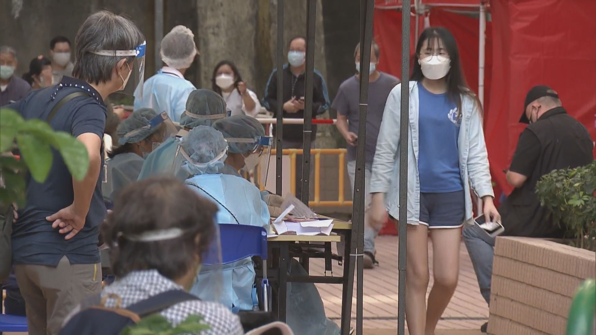 葵涌石籬二邨石富樓圍封強檢