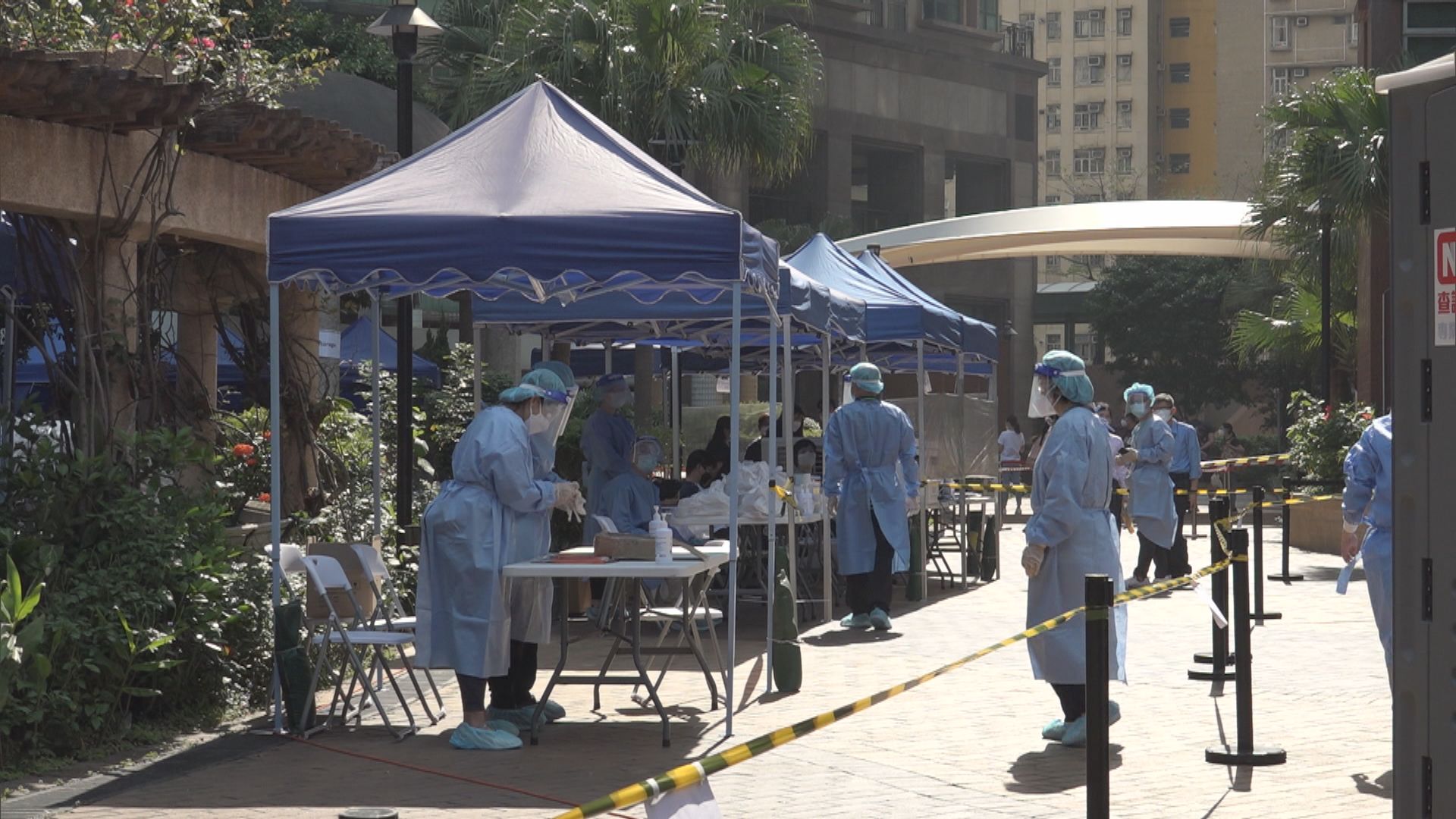 鑽石山悅庭軒第一座及沙田水泉澳邨清泉樓圍封強檢