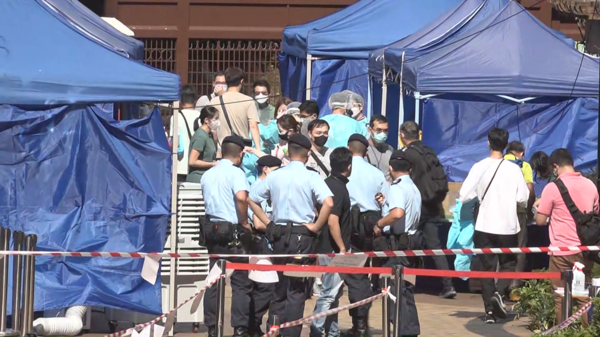 鑽石山悅庭軒第2座及第3座圍封強檢