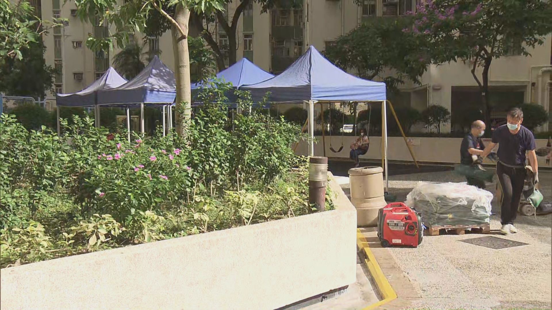 九龍灣麗晶花園第六座圍封強檢