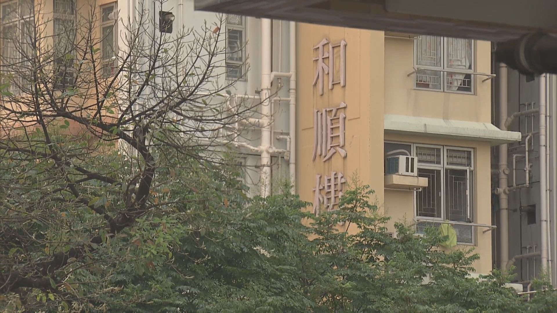 沙田豐和邨和順樓圍封強檢