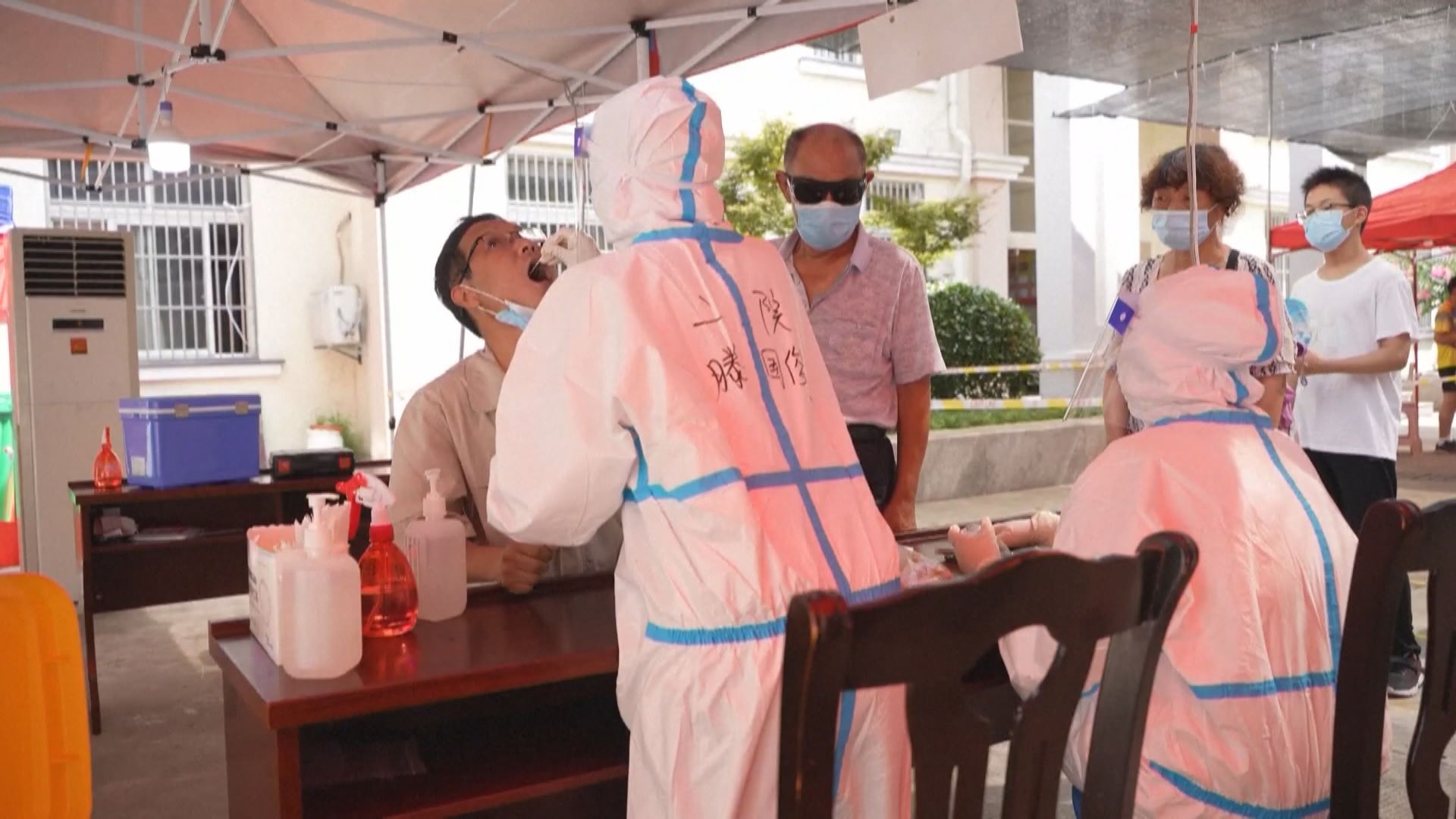 內地增83宗新冠病毒本土病例　揚州檢測站加強防疫