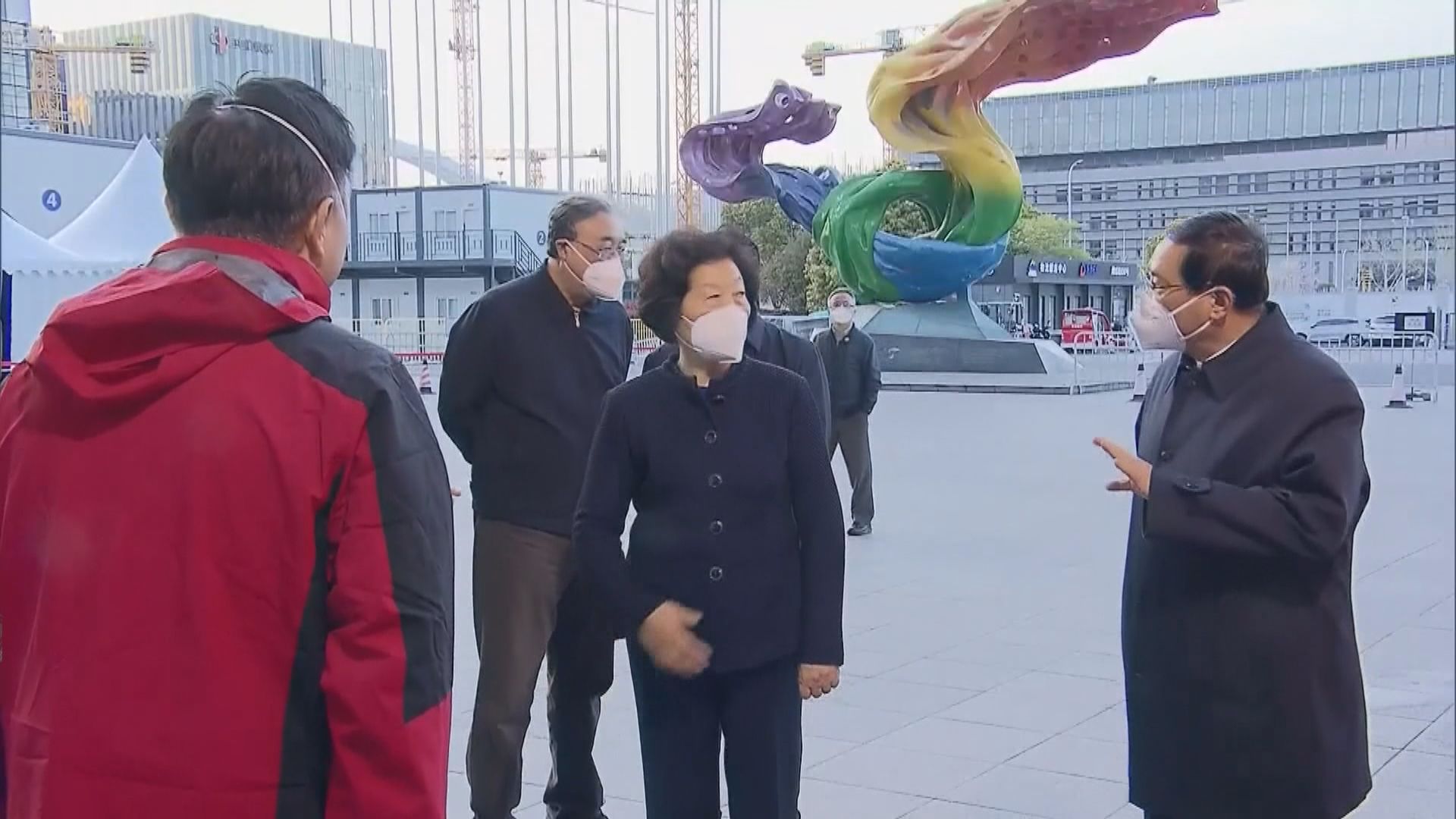 孫春蘭到上海調研　指要盡快提升核酸檢測能力