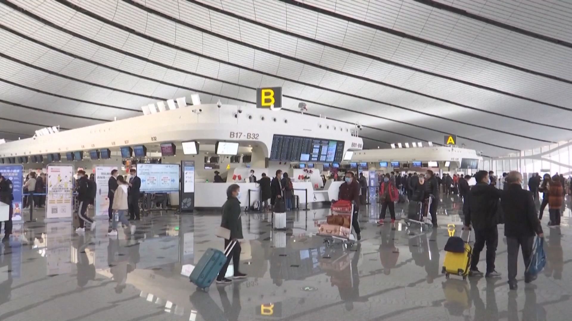 內地加強外防輸入　不鼓勵民眾出國旅遊觀光