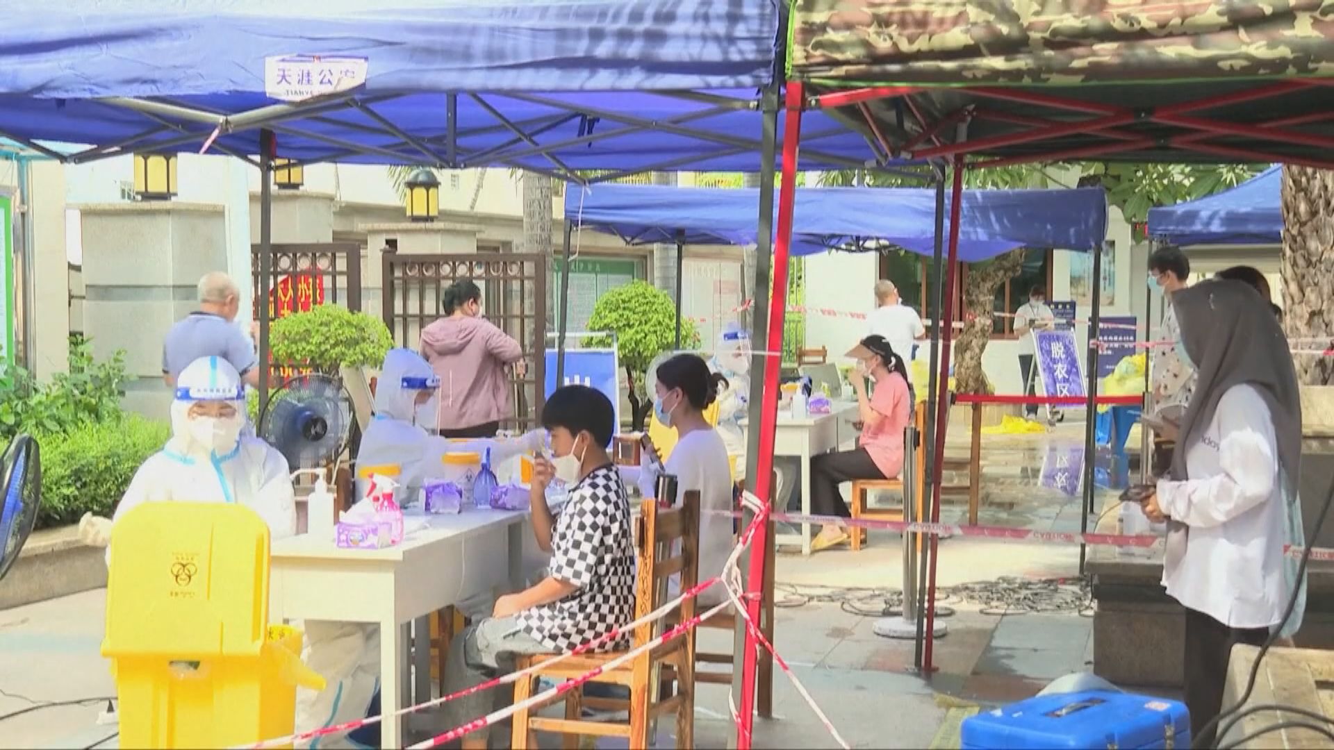 內地增2368宗本土個案　約一半來自海南