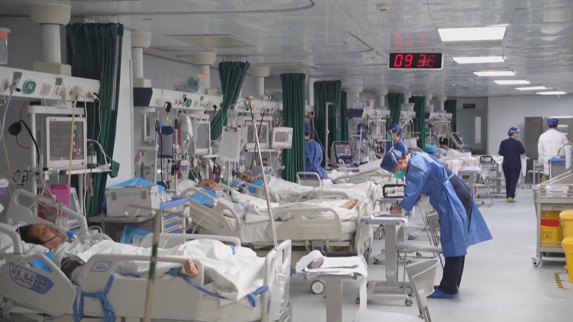 中疾控：住院新冠死亡病例周一降至434宗　跌幅近九成