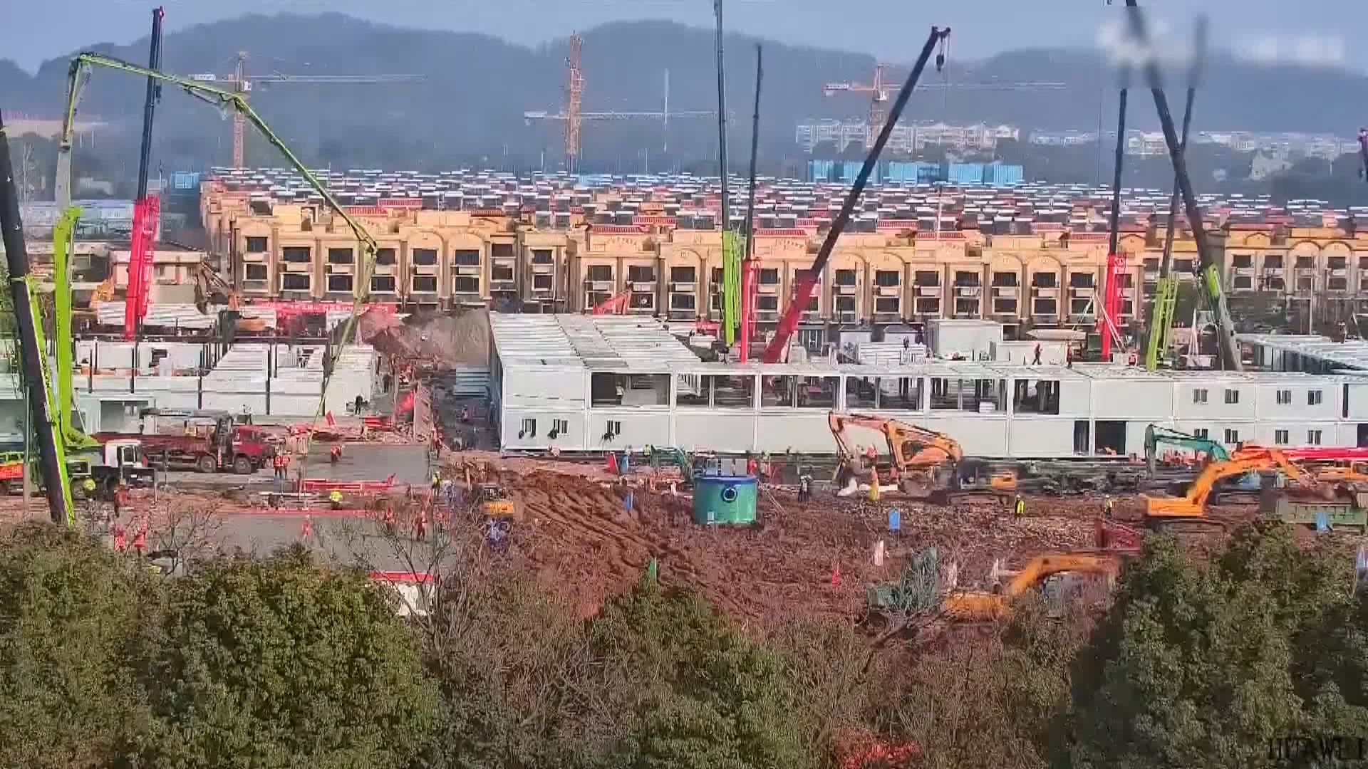 武漢火神山醫院2月3日可收治病人