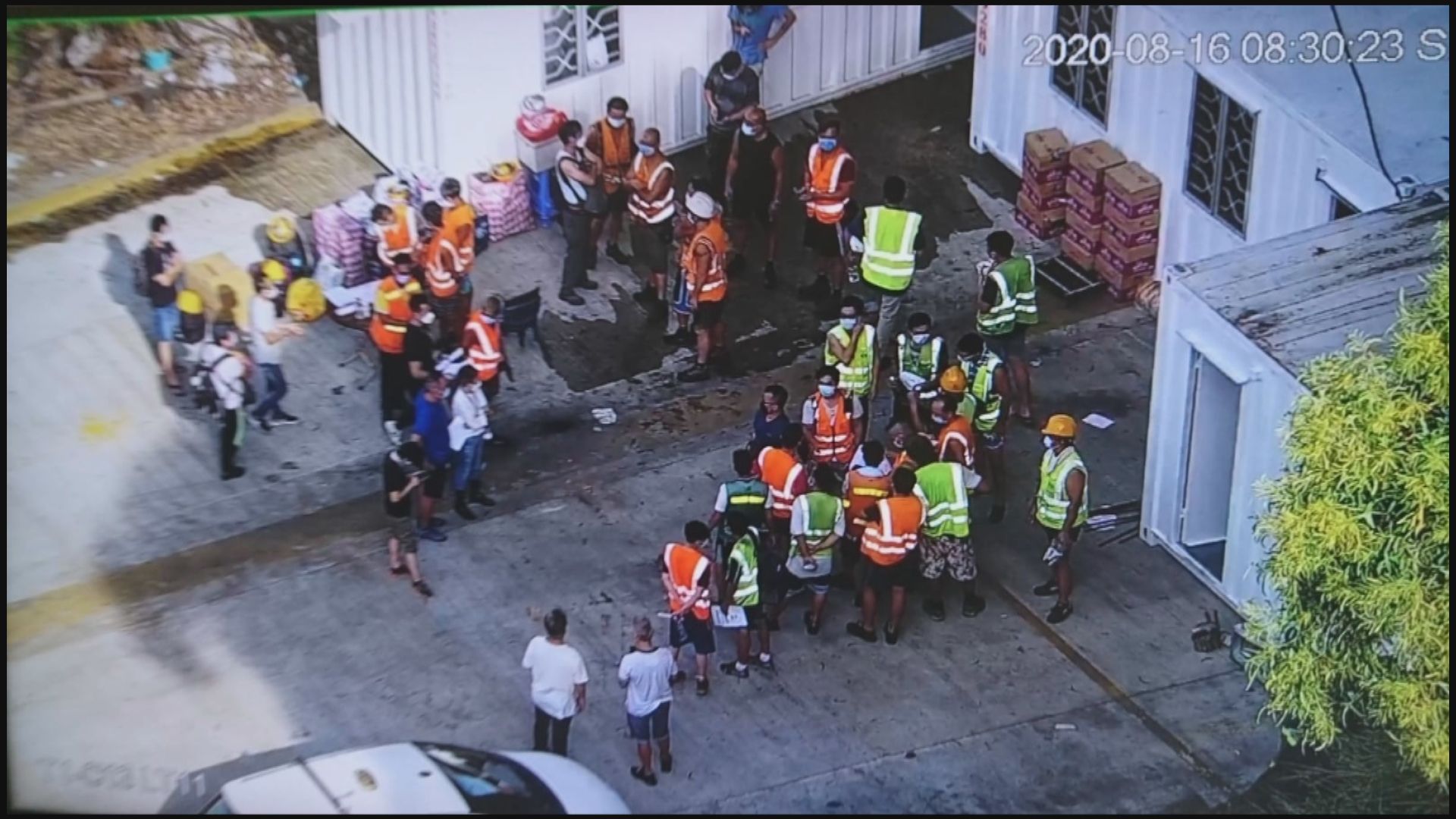 貨櫃碼頭群組爆疫情休息室停用　接手公司安排新休息室