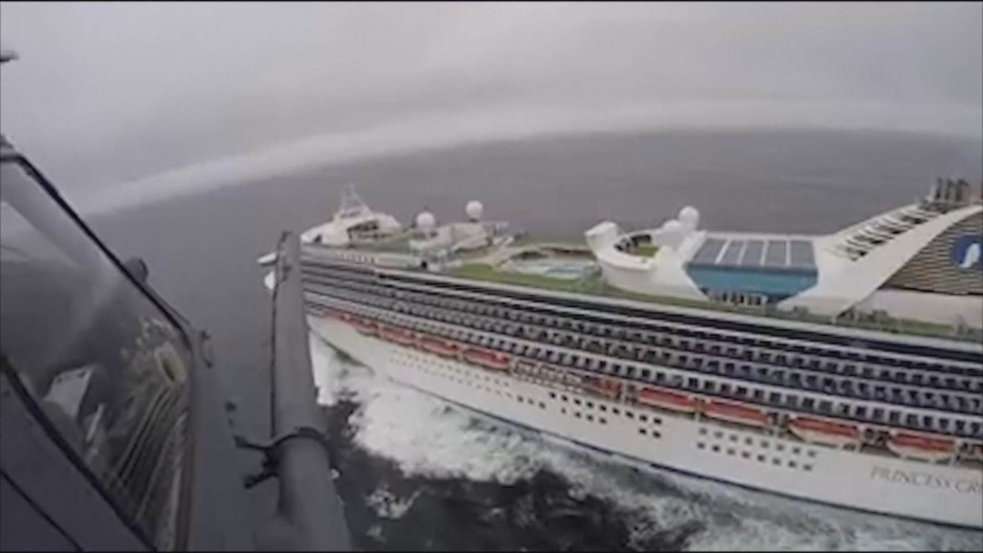 載有21名確診者的至尊公主號正前往加州奧克蘭港