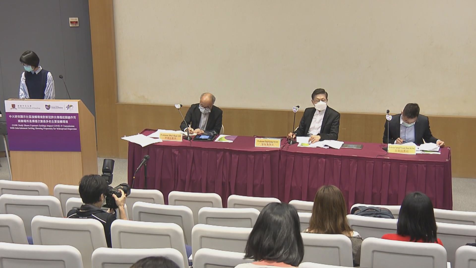 中大分析新冠病毒本地傳播鏈　娛樂場所現最多傳播
