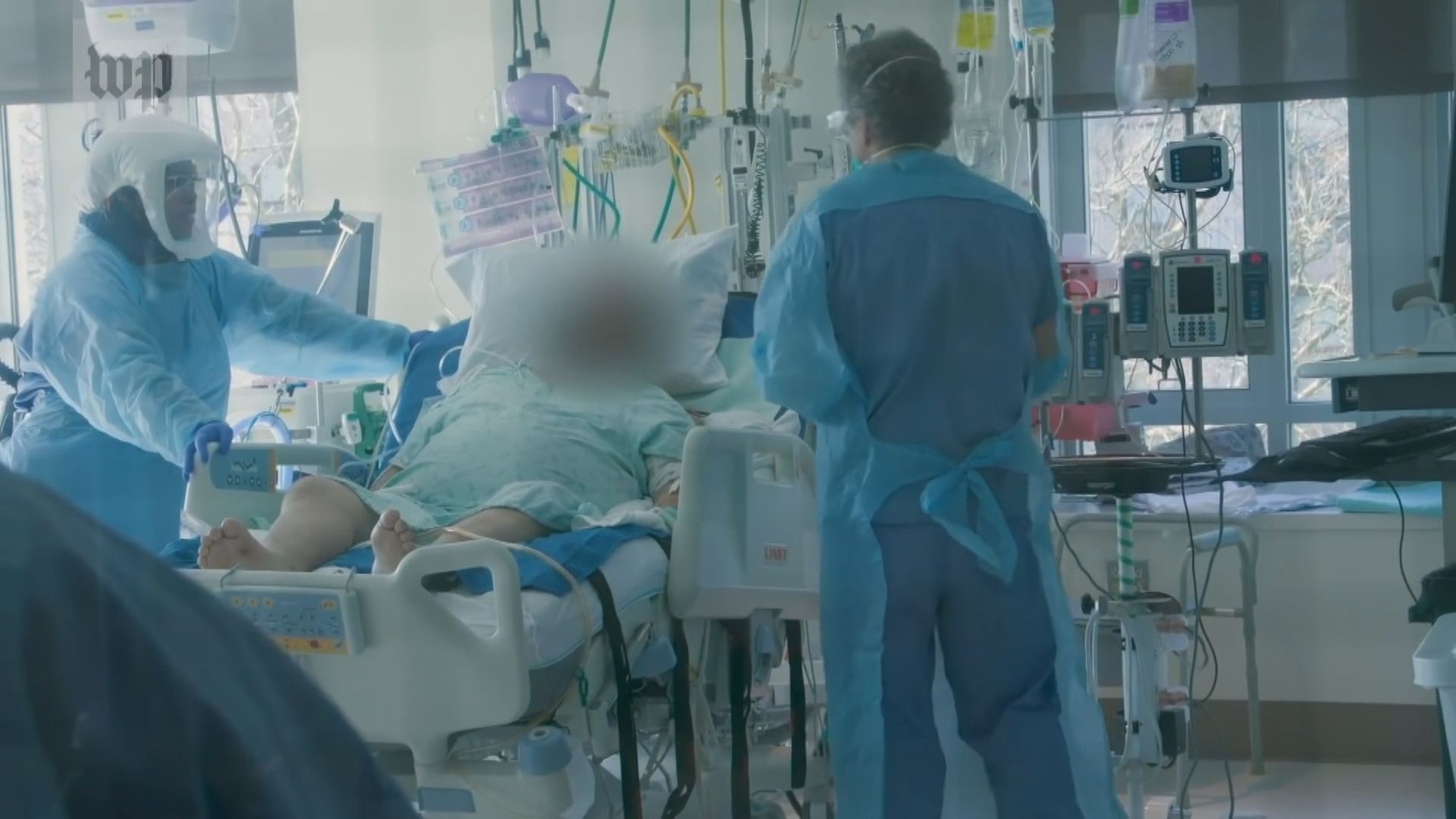 疫情下患者被迫孤獨離世　親友只能以電子儀器作別