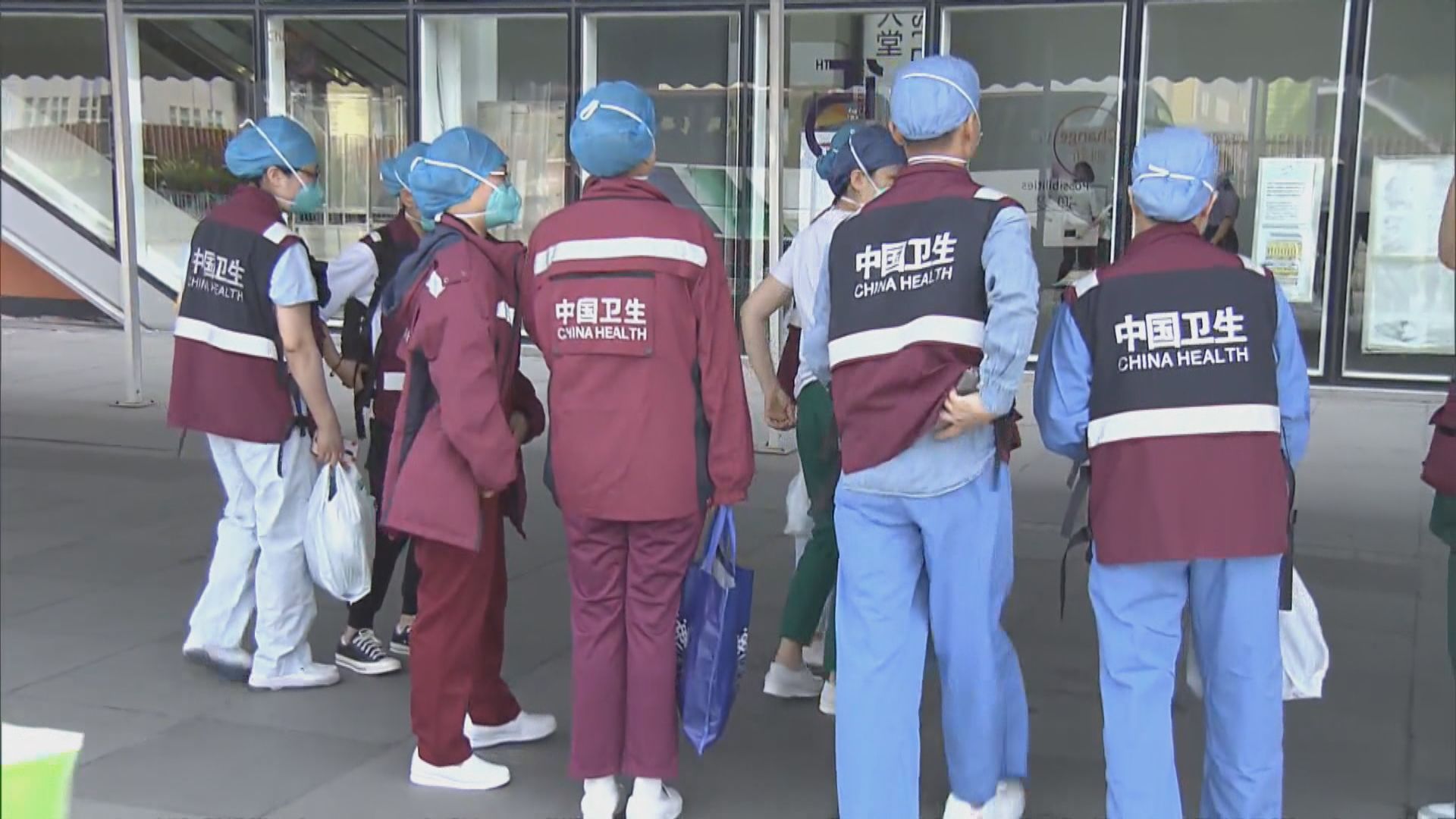 內地醫療隊到亞博熟習環境　日內開始治療工作