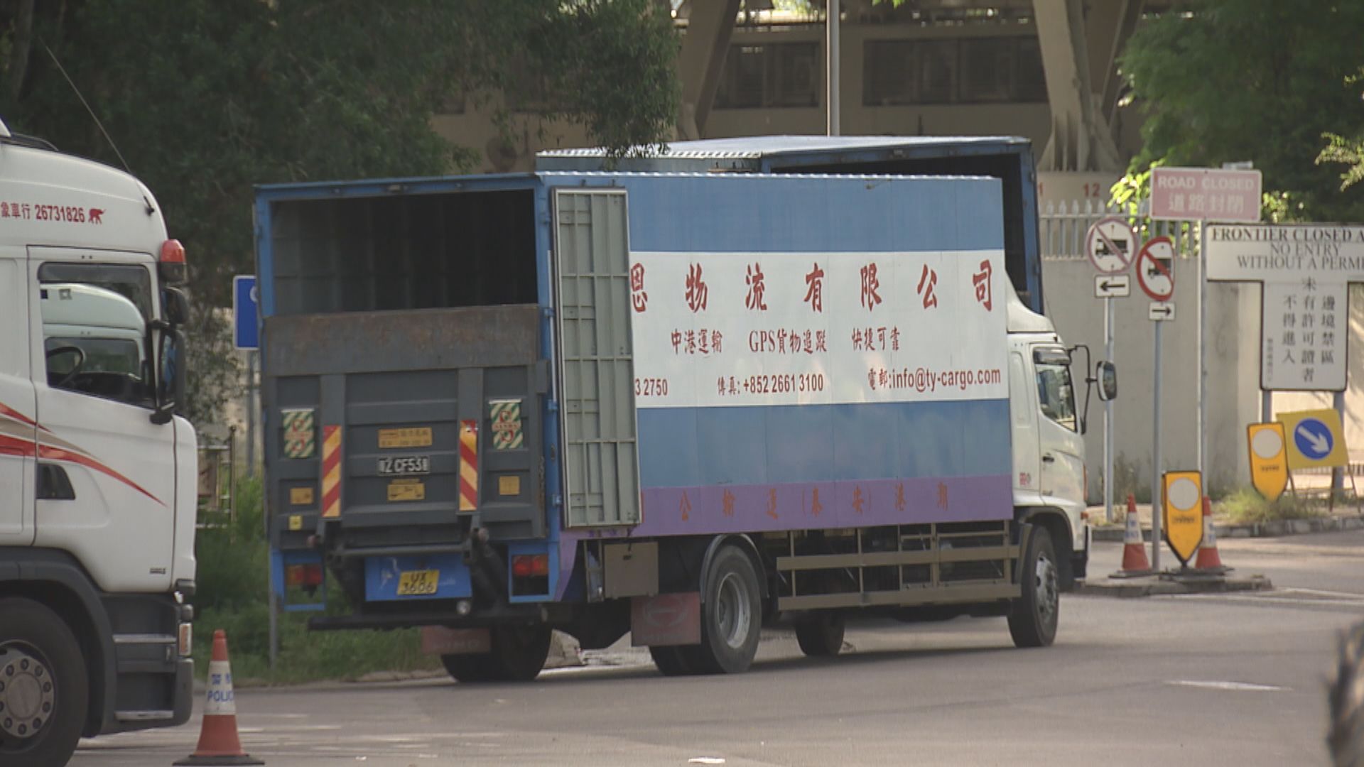 上周五起五名跨境貨車司機病毒檢測呈陽性